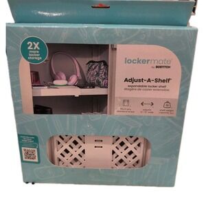 Lockermate Adjust-A-Shelf Locker Shelf